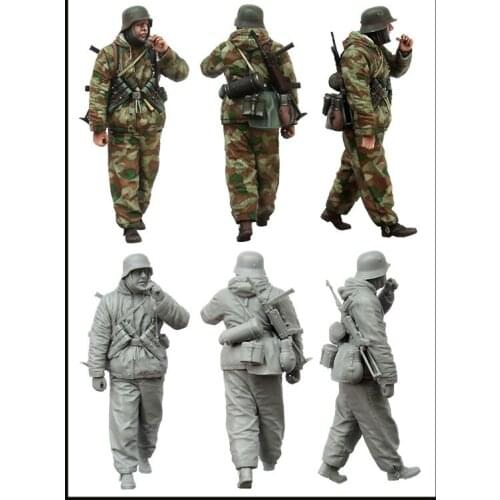 1/35 Resin Figure Model Kit Unassambled Unpainted 00E121
