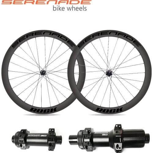 700c Ratchet System Disc Road Bicycle Wheels 50mm Deep 25mm Wide Center Lock Disc Carbon Wheelset