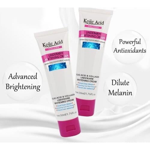 Body Creams Armpit Whitening Cream Between Legs Knees Private Parts Whitening Formula Armpit Whitener Intimate Body Care TSLM2