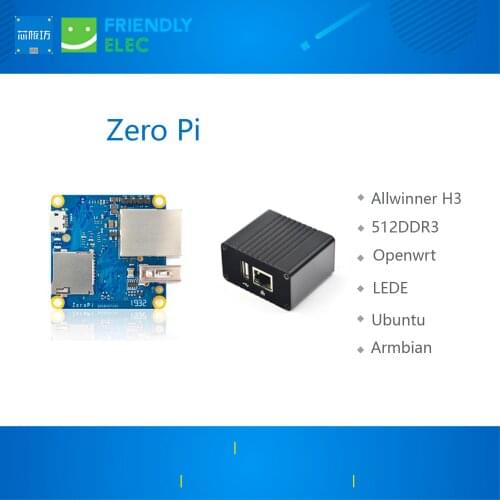 FriendlyARM NanoPi ZeroPi 512MB RAM Gbps Ethernet Cortex A7 Development Board Allwinner mini linux board pi zero