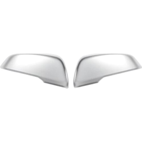 Matte Chrome Rearview Side Door Mirror Cover Trim for BMW X1 F48 2017 Auto Accessories Car Styling