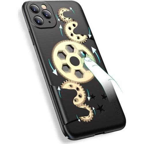 Mobile Phone Cases Heat Dissipation Gears Stress Relief Phone Case Cover for iPhone XS Max 11 Pro Mobile Phone Accessories 2021