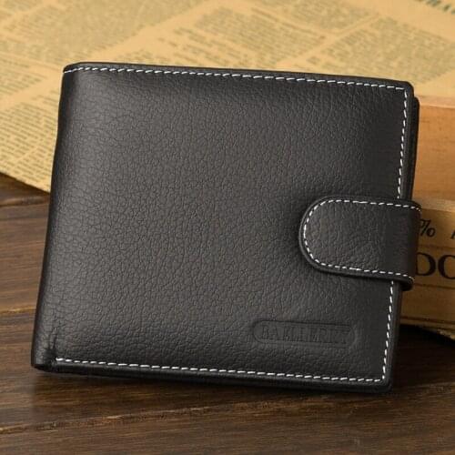 Short Small for Men Wallet Male Purse Card Coin Holder Money Bag Partmone Vallet Walet Coughs Brieftasche Portofele Portemonee