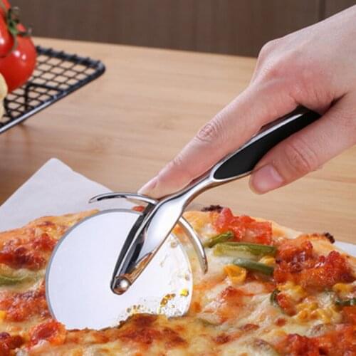Wind flower Pizza Cutter Stainless Steel Pizza Knife Cake Bread Pies Round Knife Pastry Pasta Dough kitchen Baking Tools
