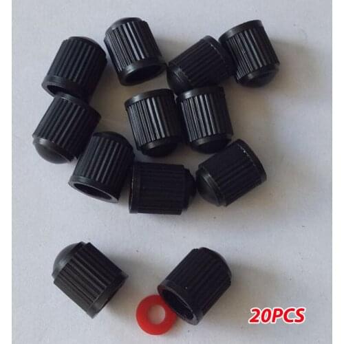 20PCS Dustproof Caps Car Tire Valve Stem Caps Bolt-In Valves Tyre Stem Air Caps