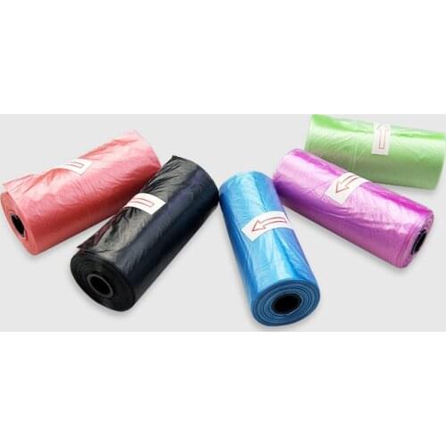 Dog Poop Waste Bag Pet Pick Up Plastic Garbage Bags Outside Toilet Clean Trash Bag Garbage Dispenser