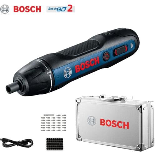 Bosch Go2 & Bosch Go Electric Screwdriver 3.6V Rechargeable Smart Cordless Screwdriver Hand Drill Multi-function Electric Tool