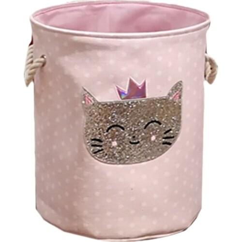 Foldable Laundry Basket for Dirty Clothes for Kids Toys Canvas Wasmand Large Storage Hamper Kids Baby Home Organizer