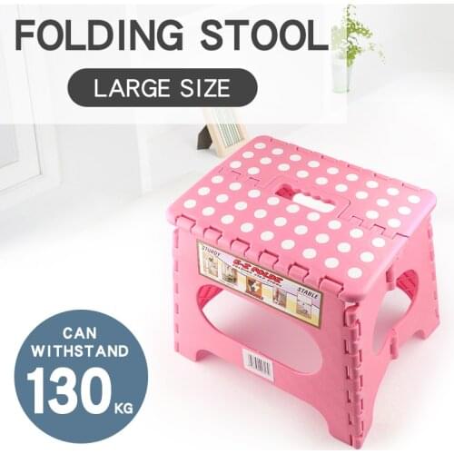 Large Plastic Childrens Stools Portable Foldable Collapsible Stool Strong and durable Outdoor portable stool Waiting Chairs