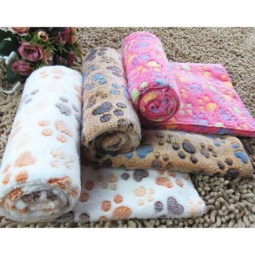 Thick coral velvet blanket for your lovely dog and cat, pet warm sleeping beds, doggie lounge