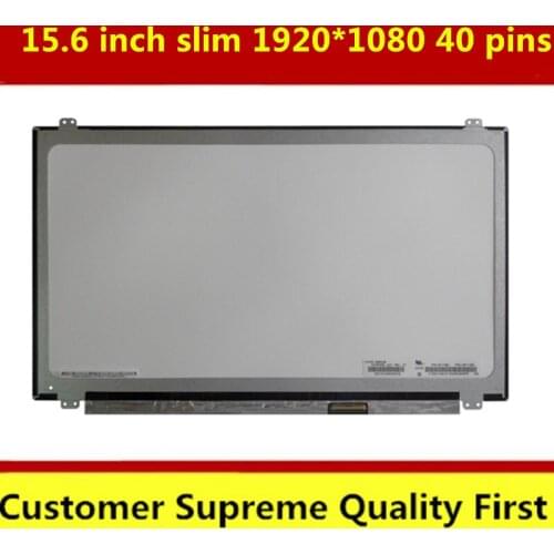 15.6 inch LCD matrix B156HTN03.2 B156HTN02.1 N156HGE-LB1 laptop led display 40PIN 1920*1080 free shipping