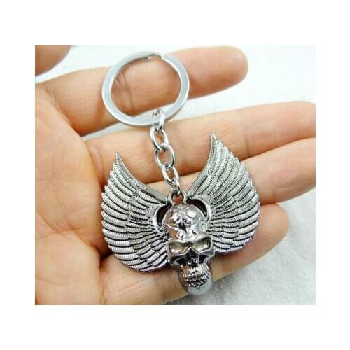 1Pcs wholesale Alloy key Skeleton carving key chain car pendant Accessories key chain free shipping p467