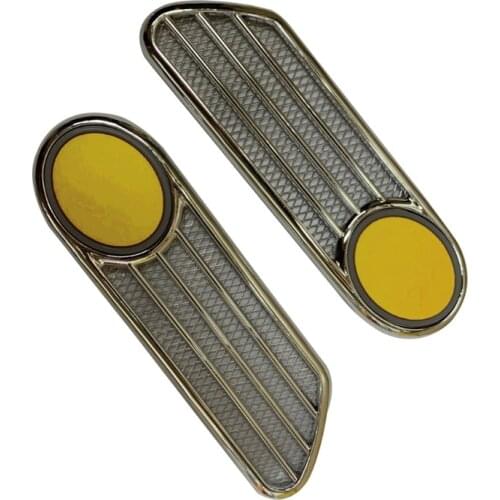 2 Pcs Universal Self-Adhesive Air Flow Vent Fenders Side Decor Sticker for Car N0PD