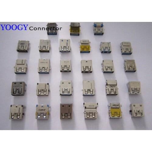 27model/27pcs USB3.0 socket common use laptop usb board and motherboard usb jakc