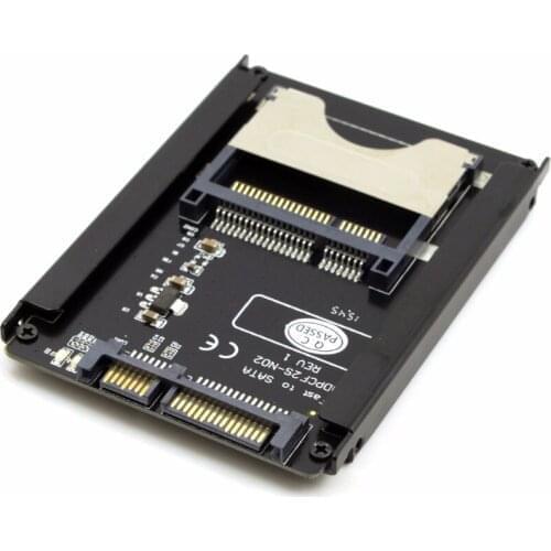 Cablecc SATA 22Pin to CFast Card adapter 2.5 inch Hard Disk Case SSD HDD CFast Card Reader for PC Laptop