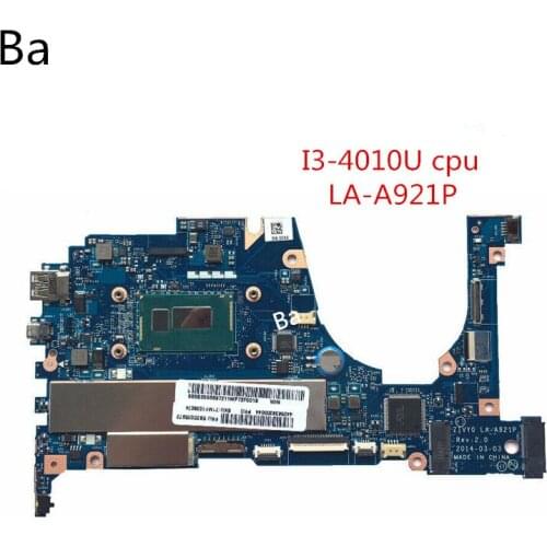 For Lenovo YOGA 2 13 laptop motherboard I3-4010U CPU integrated graphics card LA-A921P motherboard fully tested