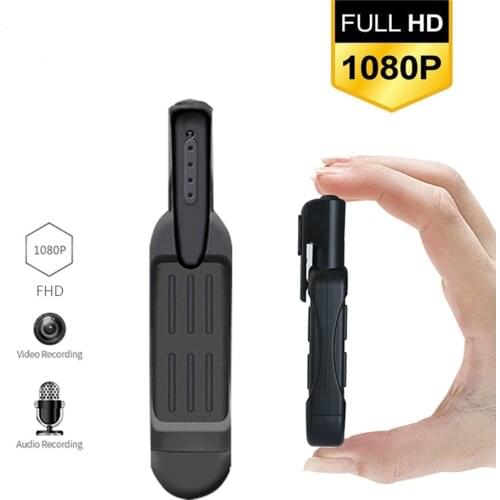 T189 Mini Camera Full HD 1080P Camera Wearable Small Pen Camera Mini DVR Digital Mini DV Camera Espia Support 32GB Card