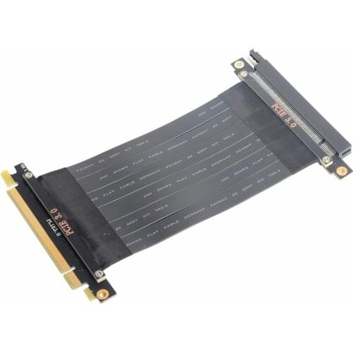 Add On Cards PCI Express Riser Card Graphics PCI Express x16 Extension Cable 16x to 16x PCIE PCI-E PCI E Riser Extender