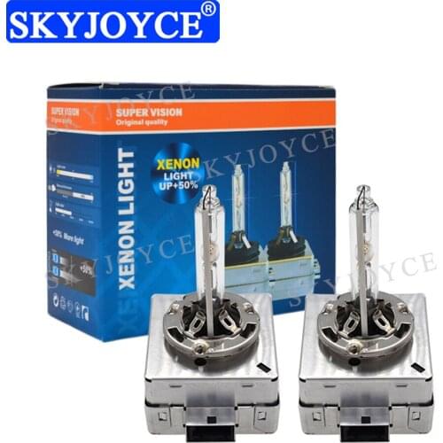 SKYJOYCE Original 35W 55W Car Headlight D1S 4300K 5000K D3S 6000K 8000K All Metal Base Claw Auto Car Headlamp HID D1S D3S Bulbs