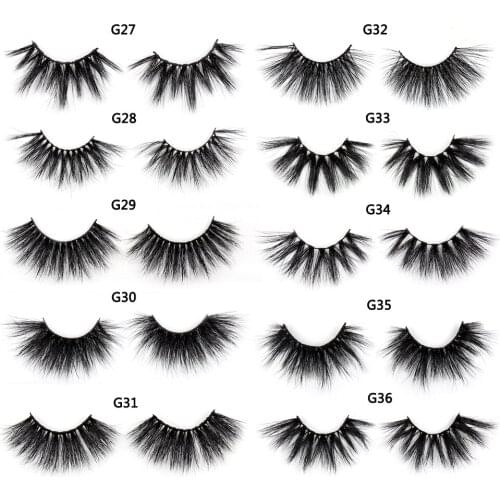 SOQOZ Mink Eyelashes 25mm Lashes Criss-cross False Eyelashes Natural Long Eyelashes 3D Mink Lashes Soft Dramatic Eye Lashes