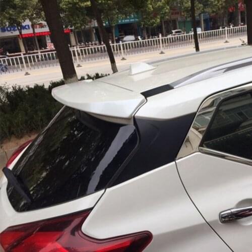 For Nissan KICKS Spoiler 2017 2018 2019 2020 2021 High Quality ABS Material Car Rear Trunk Wing Accessories Body Kit