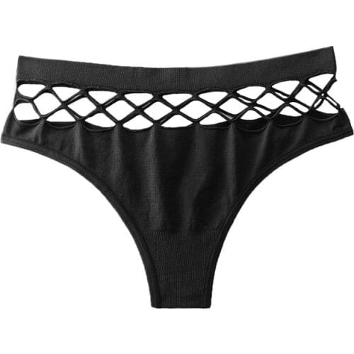 Hot Sale Sexy Women Cotton G String Thongs Womens Low Waist Sexy Panties Ladies' Seamless Intimate Underwear Fashion Lingerie