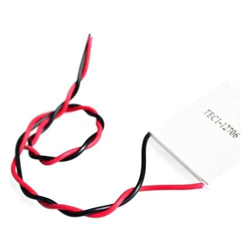 TEC1-12706 12706 TEC Thermoelectric Cooler Peltier 12V New Of Semiconductor Refrigeration TEC112706 Heatsink Plate Module
