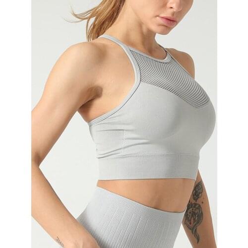 Yoga vest beauty back outdoor professional sports running seamless fitness Bra