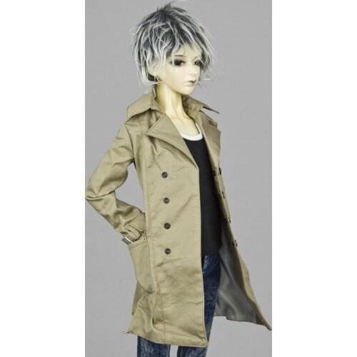 [wamami] 500# Brown Wind Coat/Suit/Outfiit/Clothes 1/4 MSD DZ AOD DOD Boy BJD Dollfie