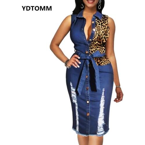 Модные джинсовые платья YDTOMM China At AliExpress