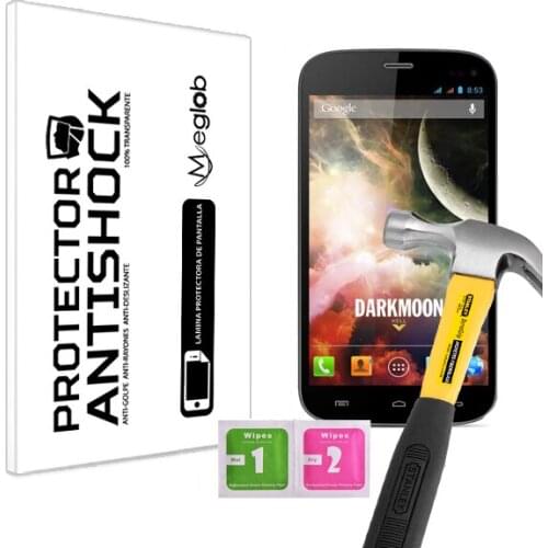 Protector de Pantalla Anti-Shock Anti-Golpe Anti-arañazos Compatible con Wiko Darkmoon