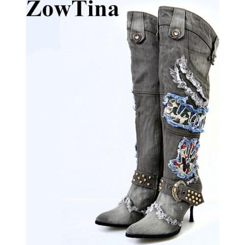 Ботфорты ZowTina China At AliExpress