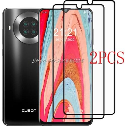 2PCS For Cubot Note 20 Glass Screen Protector case Full Cover Tempered Glass Protective 9H 2.5D Glass Film Cubot Note20
