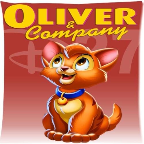 Decorative Cushion Covers DIY Oliver & Company Pillow Case Cover Creative Pillowcase For Sofa Chair Bed Home Decor