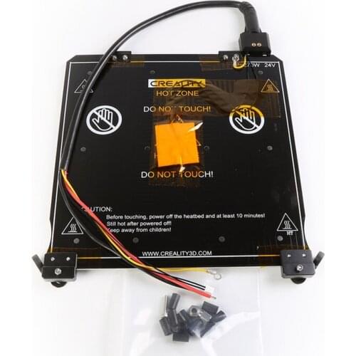 Creality 3D Ender-6 290x290X3MM Heatbed 24V MK3 Hotbed Aluminum Plate Kit Pressure Resistance For Ender-6 3D Printer parts