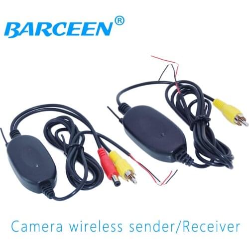 2.4 Ghz Wireless RCA long range wireless video transmitter Receiver kit for car dvd car monitor to connect the car rear camera