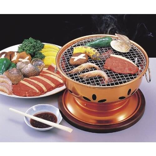 Korean charcoal barbecue oven flue-cured tobacco oven Japan embedded table-top oven cast iron charcoal oven