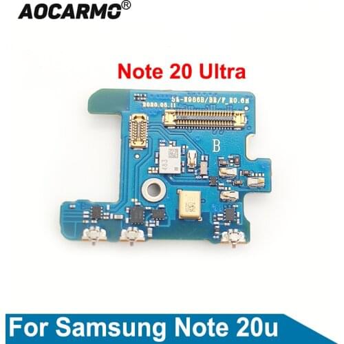Aocarmo Top- Microphone Module Element Noise Reduction Mic Circuit Board For Samsung Galaxy Note 20 Ultra 20u