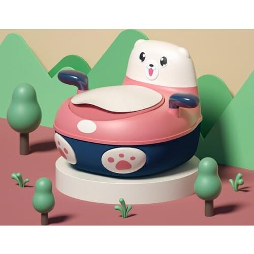 New portable cute design trainer seat Potty chair for Training with cover