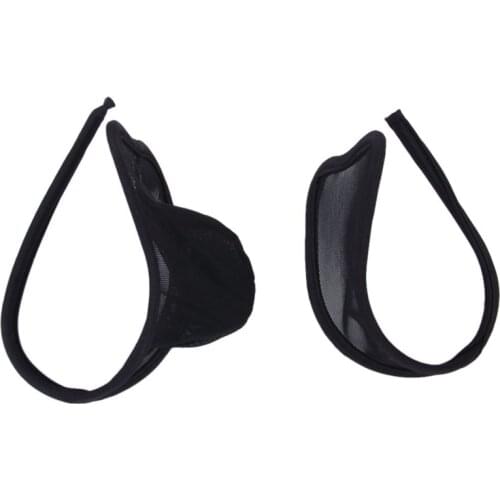 Couples Lovers Men Women C-String Thong Panty Underwear Visible Network 2 pcs in 1 Set
