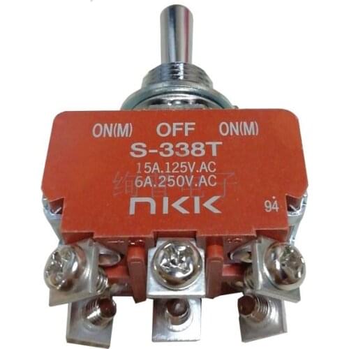 S-338T S338T 6 feet 3 gears self-resetting on both sides DPDT shaking head switch special spot