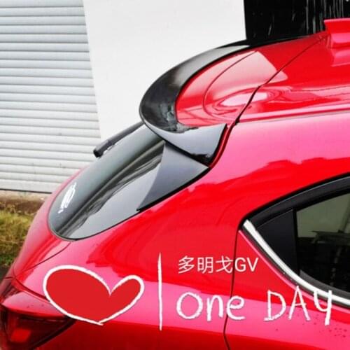 For Mazda 3 Axela Hatchback Spoiler ABS Material Dedicated Tail Modified Car Rear Trunk Wing Lip 2014-2019