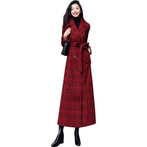 Women Korean Winter Long Overcoat Outwear Coat Loose Plus Size Cardigans Full Sleeve Manteau Femme Hiver Elegant