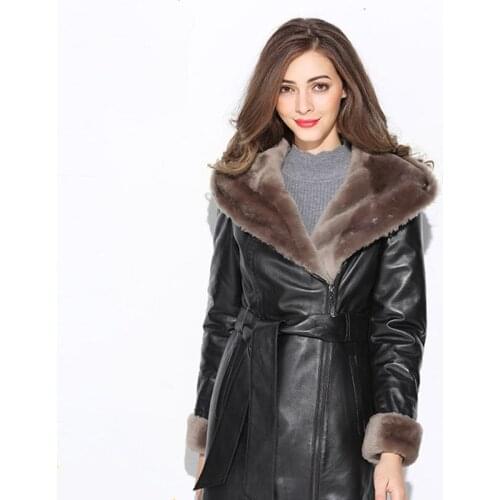 Sheep Real Shearing Fur Winter Coat Women Natural Wool Jacket for Woomen Clothes 2020 Manteau Femme M2090 YY246