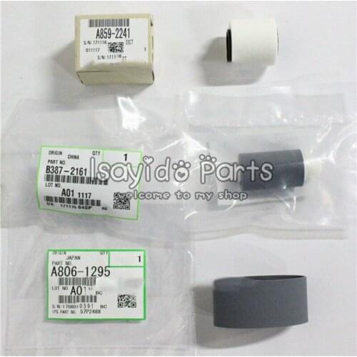1SET B477-2225 A859-2241 A806-1295 ADF Reverse Pickup Roller Paper Feed Belt for Ricoh AF2060 AF2075 MP7500 MP5500 MP9000 MP1350