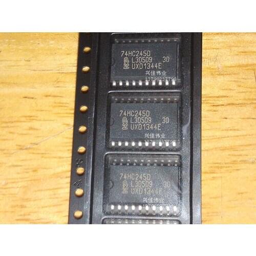 10PCS 74HC245D new original SOP-20 7.2mm widebody new Octal Bus Transceiver