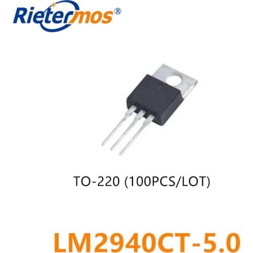 100PCS LM2940CT-5.0 LM2940CT TO220-3 original