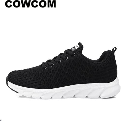 COWCOM 2021 Sport Shoes Men Running Shoes Wild Lightweight Shoes Lace-up Fashion Sneakers DropSale Wedges Shoes For Women LCH
