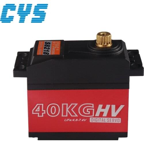 CYSModel S8218 40Kg High Torque All Metal Gear Waterproof Digital Servo for 1/5 Scale RC Car Vehicles