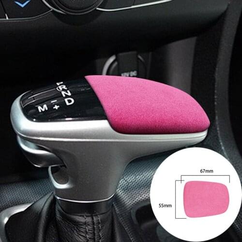 For Dodge Charger 2016-2021 Challenger 2015-2020 Alcantara Suede Wrap Car Gears Panel Strip Covers Trim Sticker Car-Styling